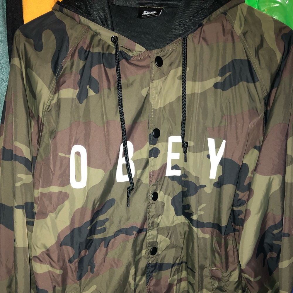 Obey windbreaker